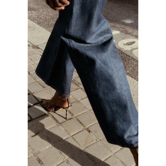 ZARA ANIMAL PRINT SLINGBACK HIGH HEELS - Picture 3 of 7